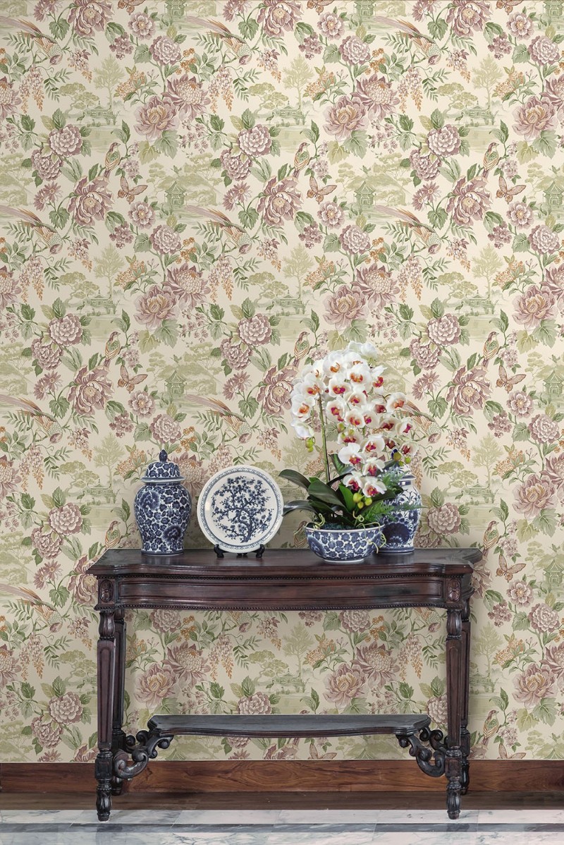 Afbeeldingen van Hana green/cream - 91830